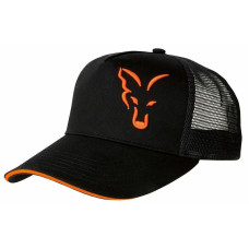 Fox Black/Orange Trucker Cap