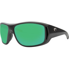 Costa Del Mar Montauk 580P Polarized Sunglasses Green Mirror/Steel Gray Metallic Frame