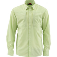 Simms Albie Fishing Shirt - UPF 50+ Key Lime M