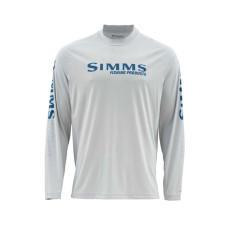 Simms Solarflex T- Shirt  Fast Bass Sterling UPF 50+ M