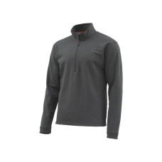 Simms Midweight Core Shirt - Zip Neck  Carbon  S
