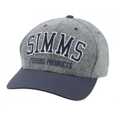 Wool Varsity Cap Charcoal кепка Simms