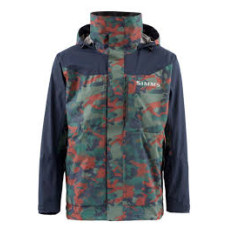 Simms Challenger Jacket Hex Flo Camo Rusty Red  XL