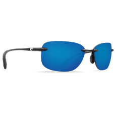 Costa Seagrove Sunglasses - Polarized 580P Mirror Lenses  Blue Mirror/Shiny Black