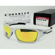 Oakley Valve Sunglasses Polarized Silver/Fire Iridium